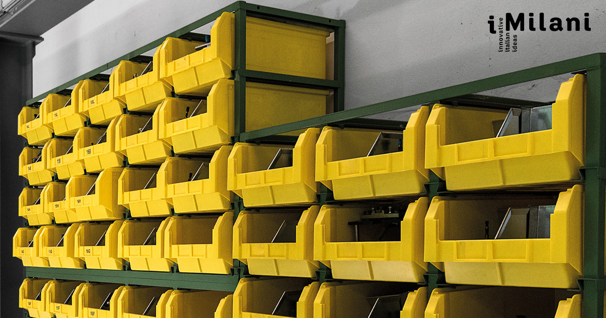 Scaffali modulari per contenitori in plastica: come usarli - iMilani Blog