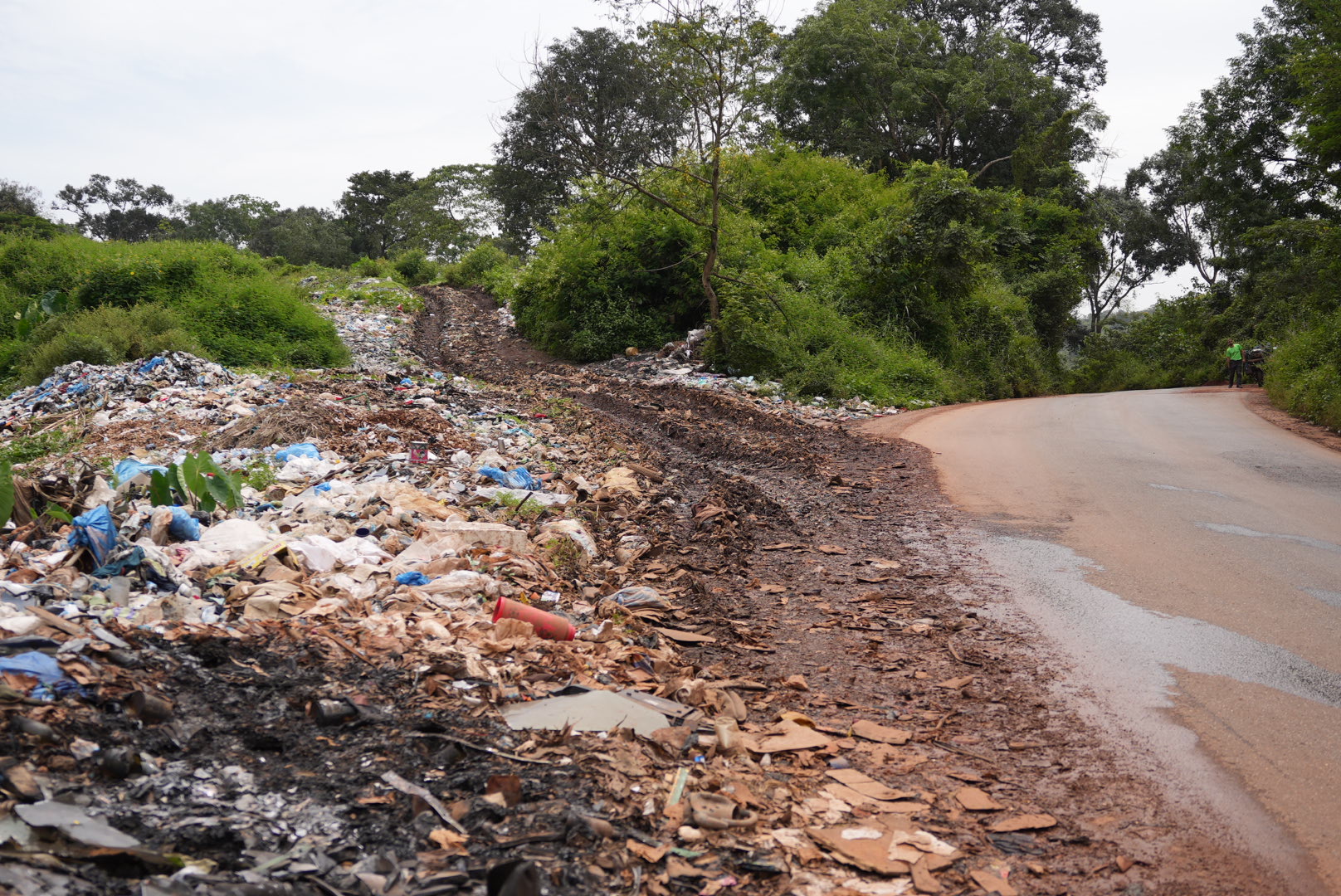 iMilani Africa Plastic Road partenza